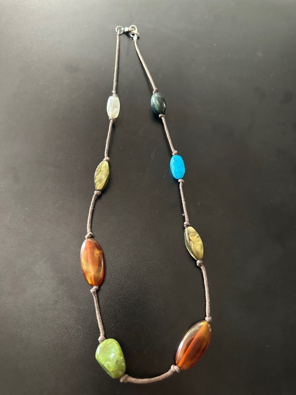Multi-Color Bead Strand Necklace - Women Jewelry